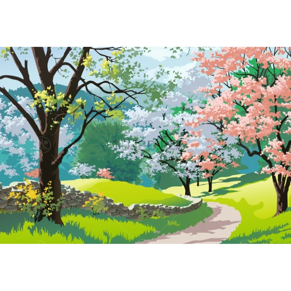 Баннер "Весна сакура" 1,8*4м
