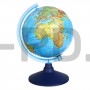 Глобус физико-политический рельефный «Классик Евро», диаметр 210 мм, с подсветкой от батареек