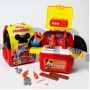 Набор строителя с инструментами игровой "чемоданчик" рюкзак с инструментами, Микки Маус