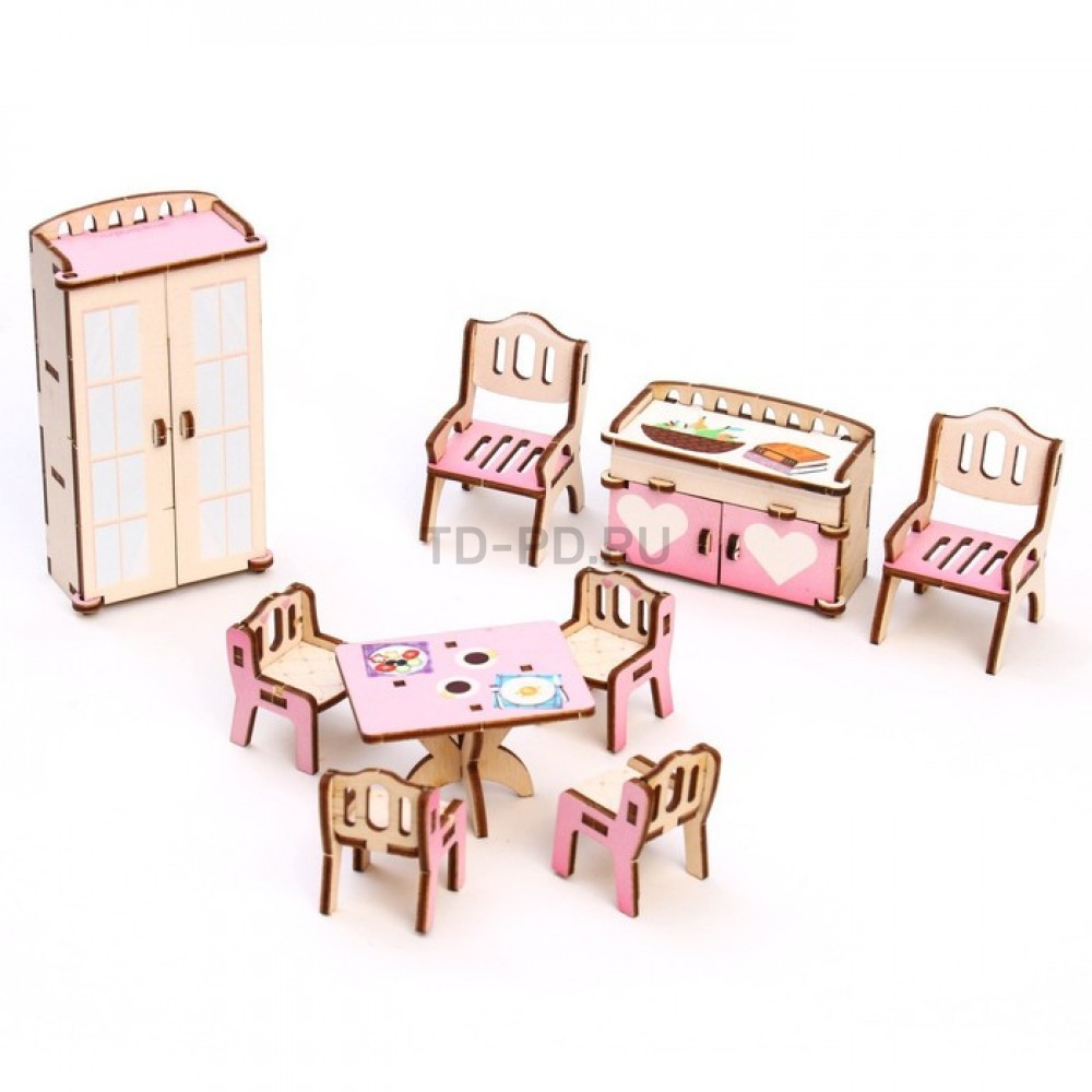 Кукольная мебель «‎Гостиная»‎