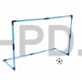 
Ворота футбольные «Весёлый футбол», сетка, мяч d=14 см, размер ворот 98х34х64 см, МИКС