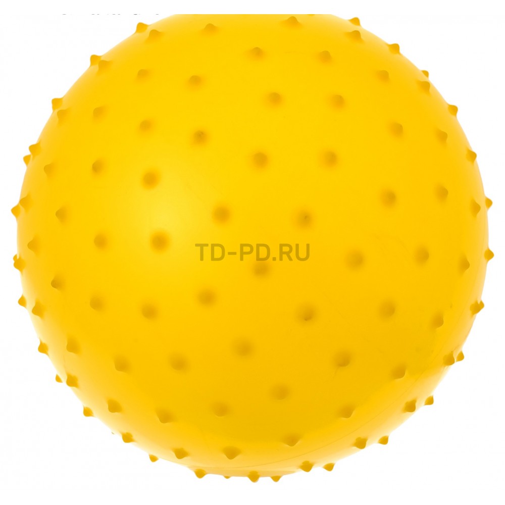 Мячик массажный, матовый пластизоль, d=25 см, 50 г, МИКС