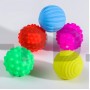 Подарочный набор развивающих, массажных мячиков «Вкусняшка», 5 шт