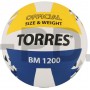 Мяч волейбольный TORRES BM1200, клееный, 18 панелей, размер 5, 284 г
