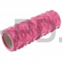 Роллер для йоги, 33 × 11 см, цвет розовый