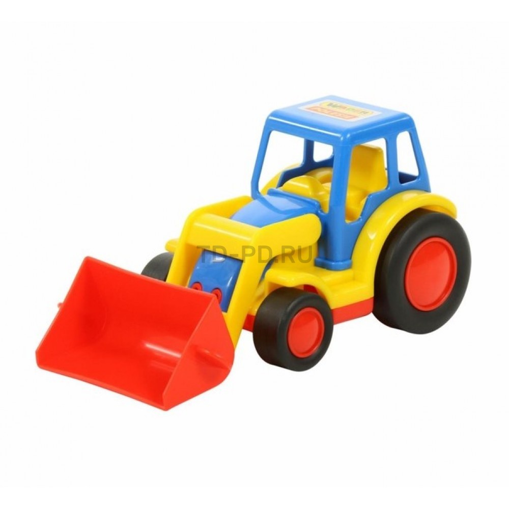 Трактор — погрузчик «Базик», цвета МИКС
