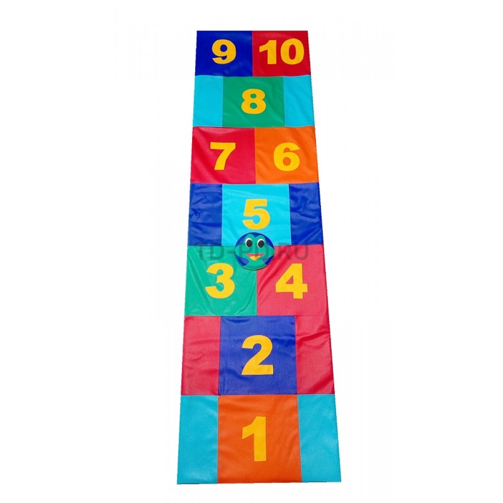 Детский игровой набор мягких модулей «Классики» (цветные)
