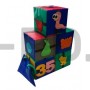 Детский мягкий набор "Умные кубики"