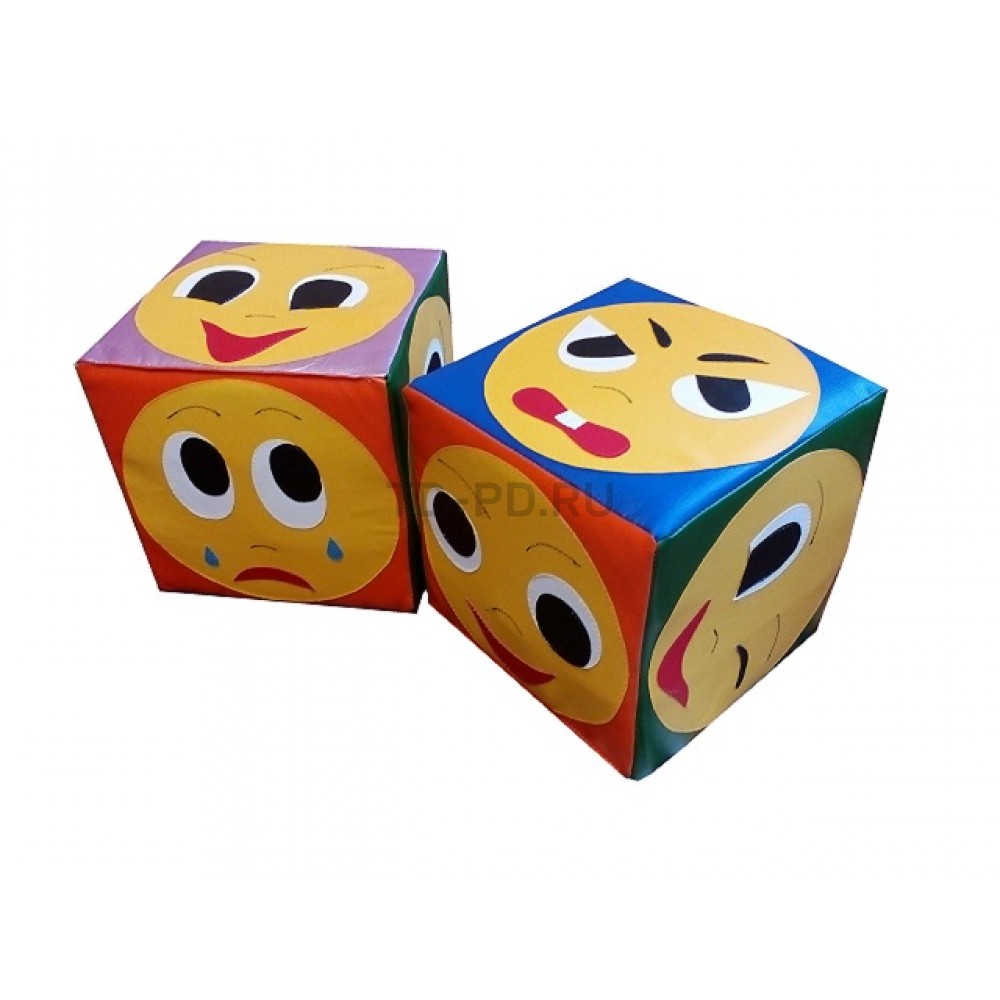 Мягкий модуль Кубик с эмоциями