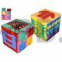 Куб дидактический «Цвет, форма, счёт» для развития мелкой моторики