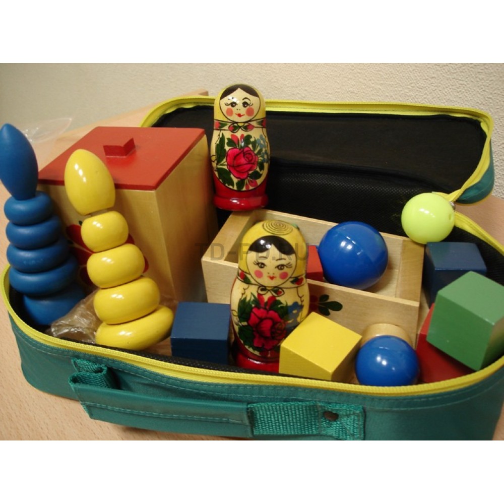 Методика исследования интеллекта ребенка ( чемодан Стребелевой Е.А.) комплект №1 для возраста  2-3 года