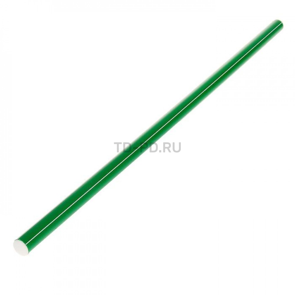 Палка гимнастическая 70 см, цвет зелёный
