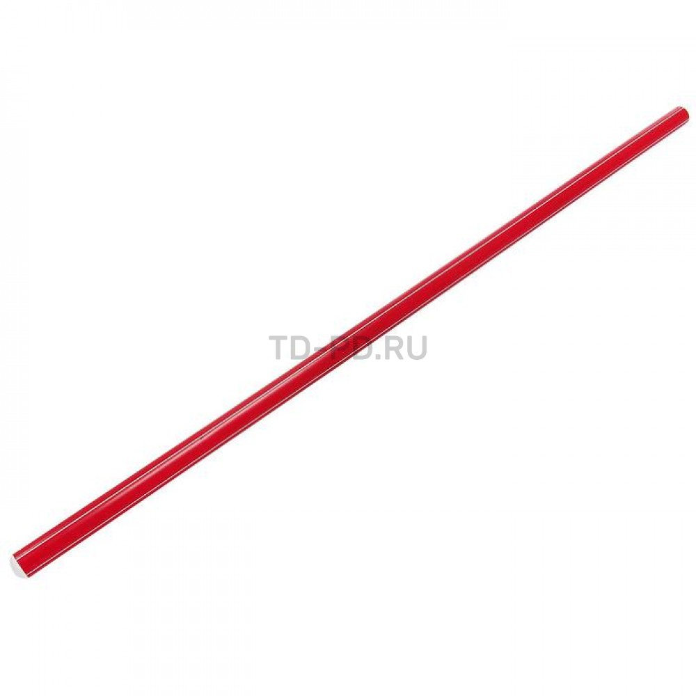 Палка гимнастическая 90 см, цвет красный
