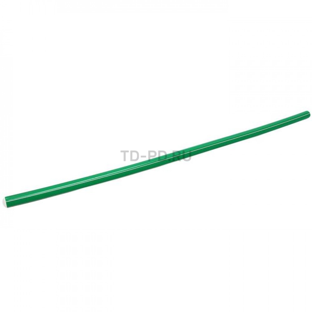 Палка гимнастическая 90 см, цвет зелёный