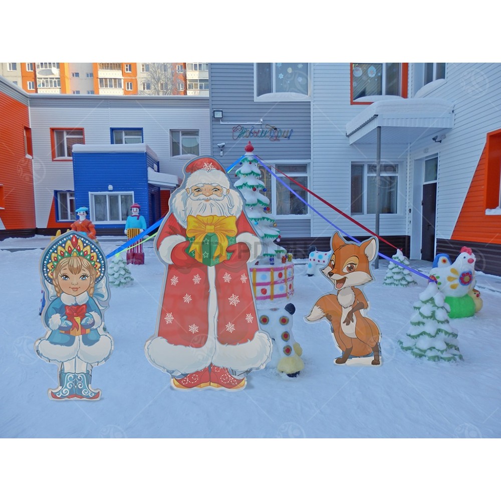 Уличная фигура "Дед Мороз"